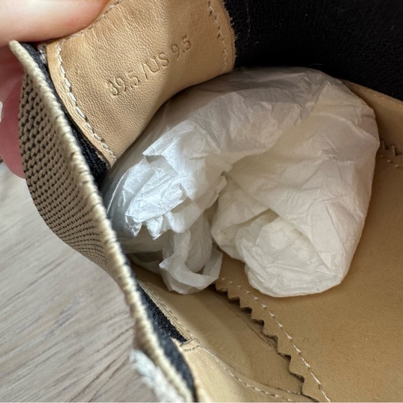 Rag & Bone Finlay Taupe Suede Western Pull-on Ankle Boots Wooden Heel Size 9.5 - Picture 8 of 16